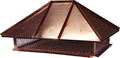 Top Mount Hip and Ridge Hinged Chimney Cap K620