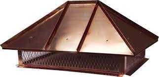 Top Mount Hip and Ridge Hinged Chimney Cap K620