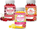 Collagen Biotin Vitamin B12 Gummy Supplement T80897