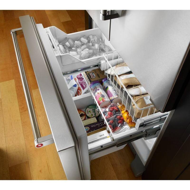 21.9 cu. ft. Black Stainless French Door Refrigerator K77850