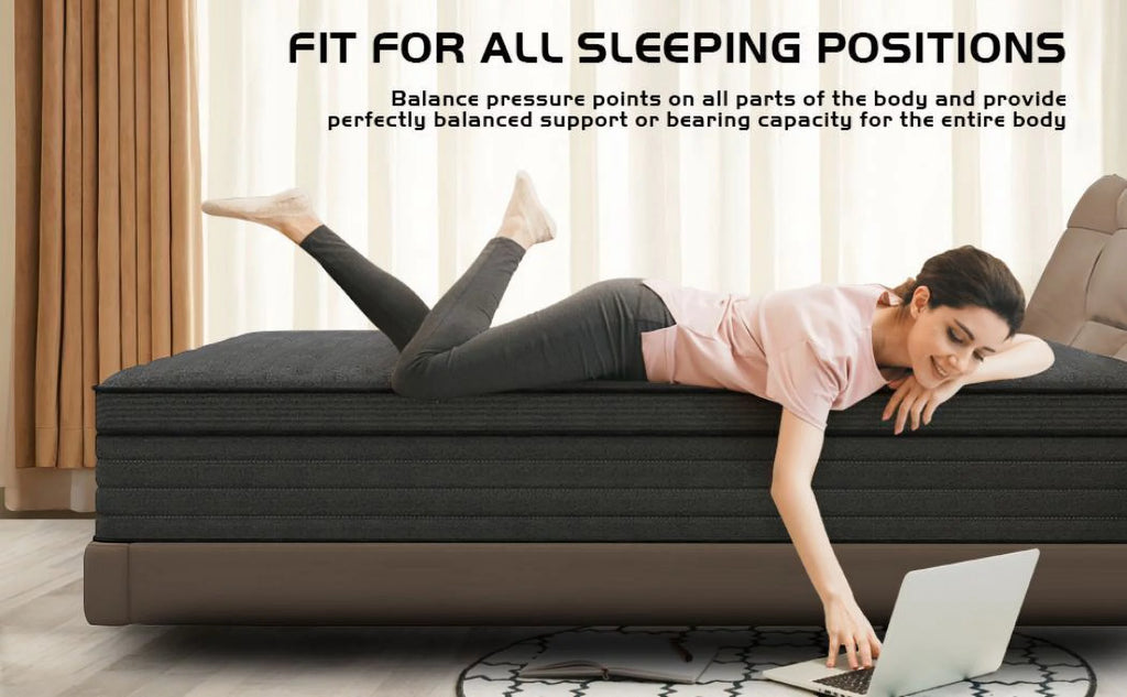 14 Inch Memory Foam Pocket Spring Twin Mattress A424605