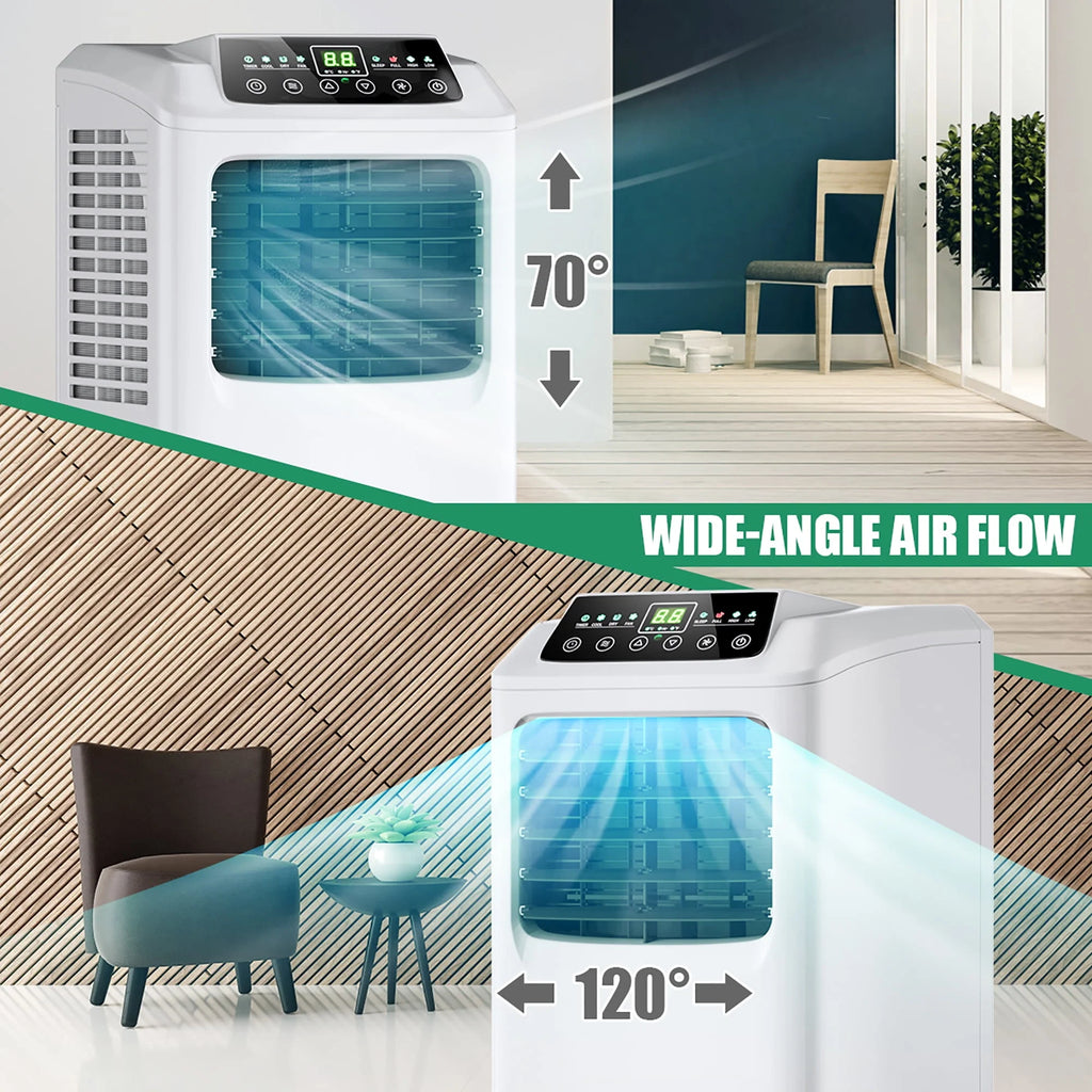 5500 BTU 3-in-1 Portable Air Conditioner with Dehumidifier and Window Kit B45461