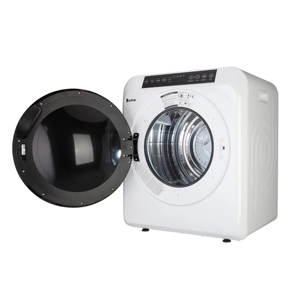 White Stainless Electric Dryer A406246