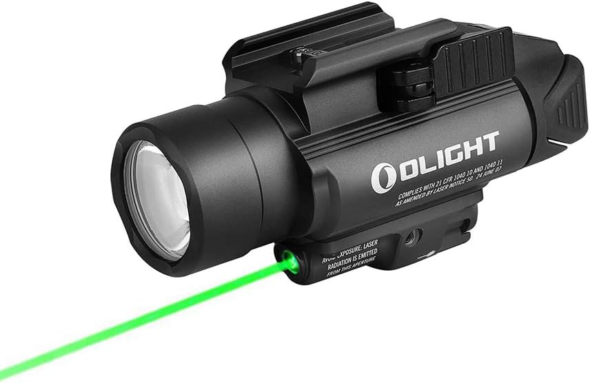 1350 Lumens Tactical Weaponlight with Green Light and White LED A605
