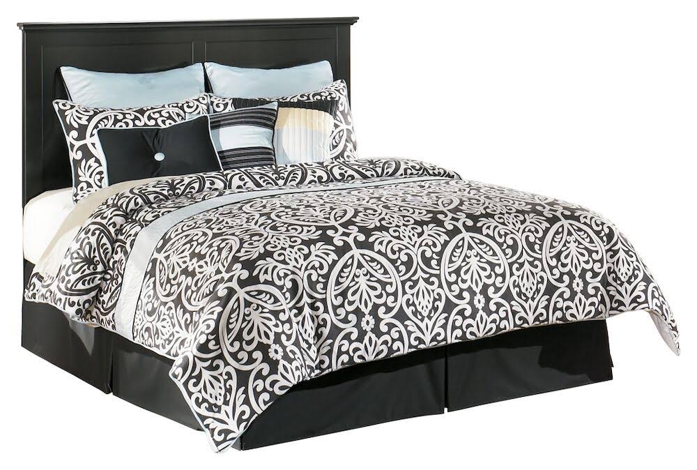 Black King California King Panel Headboard Y9424