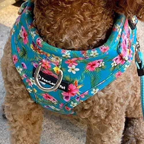 Adjustable No Pull No Escape Neoprene Dog Harness P8935