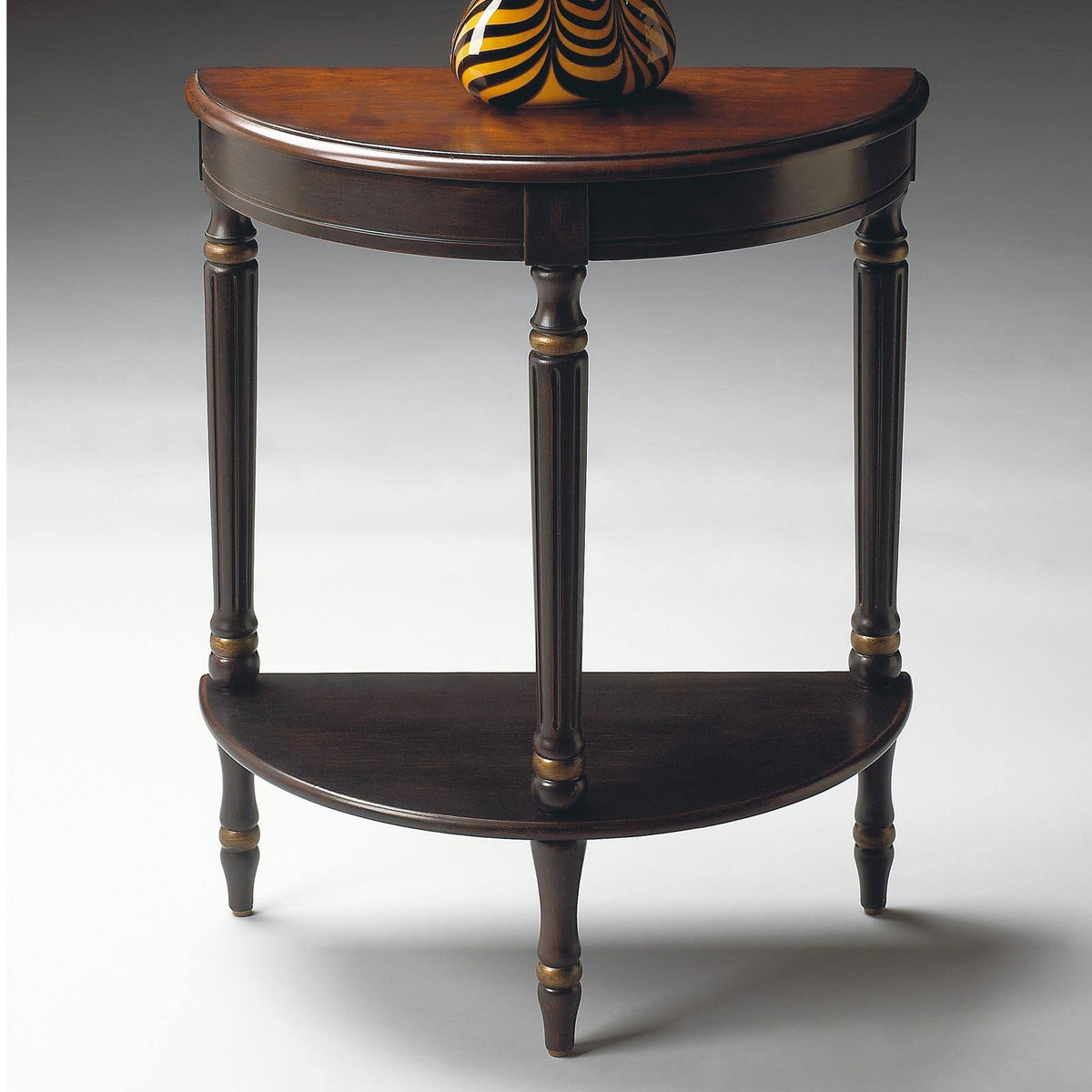 Cafe Noir Demilune Console Table G393