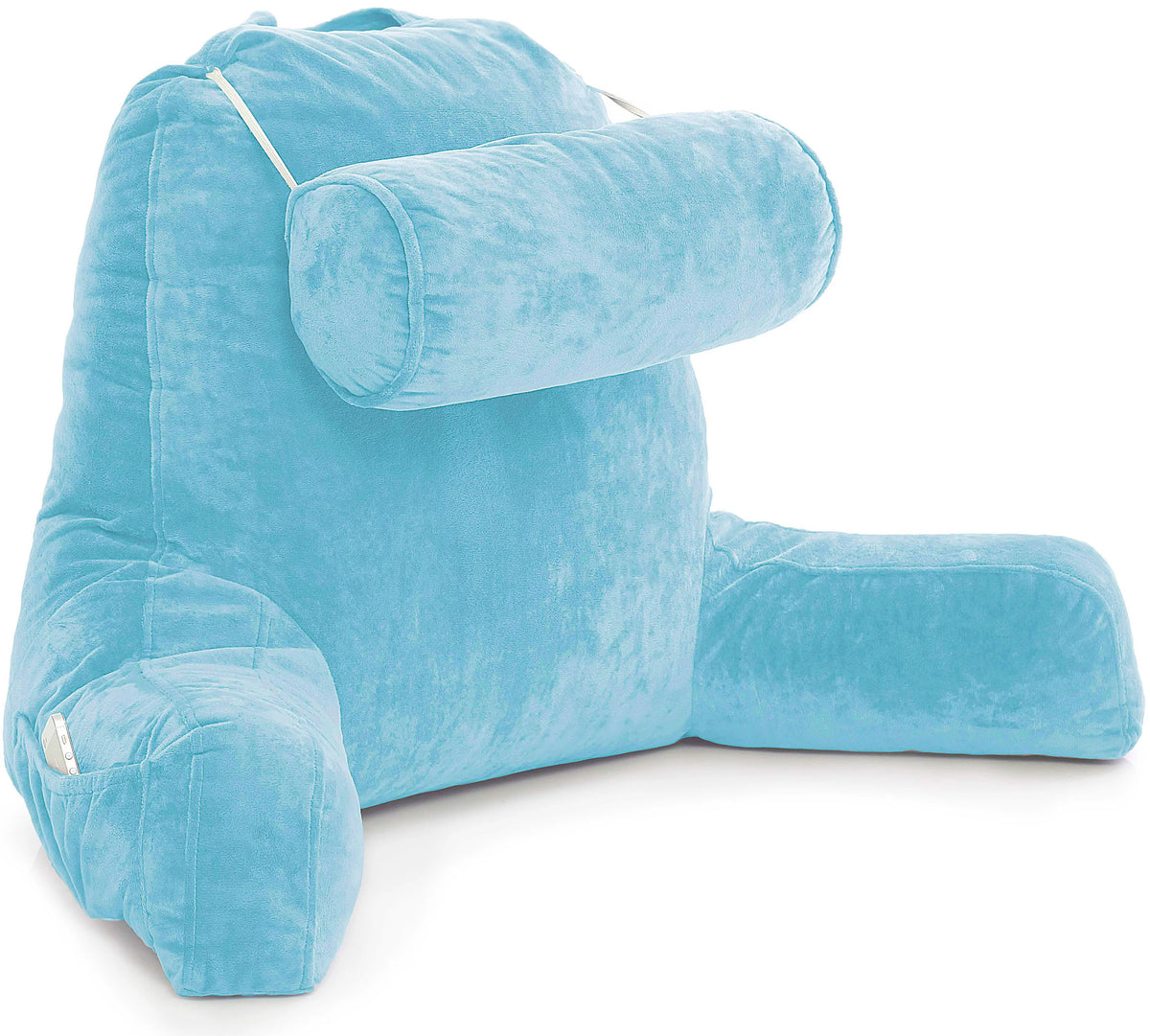 Carolina Blue Bed Rest Pillow with Arms L904112