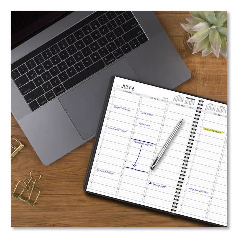 Black 14-Month Weekly Appointment Book H142932