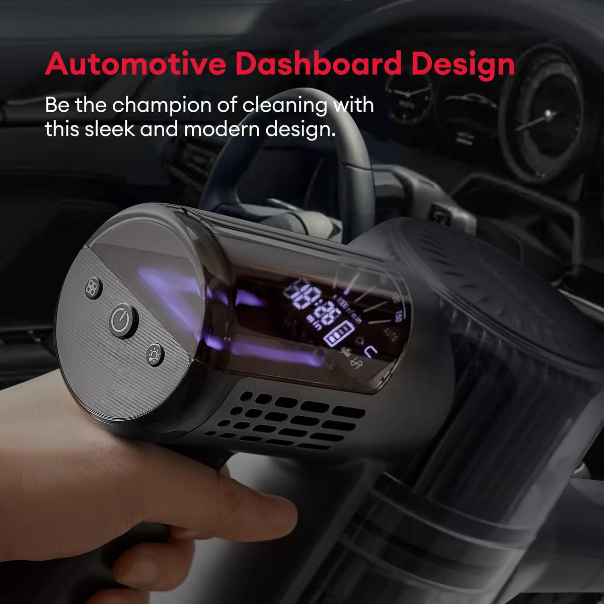 Stick Vacuum Cleaner with LED Display R174