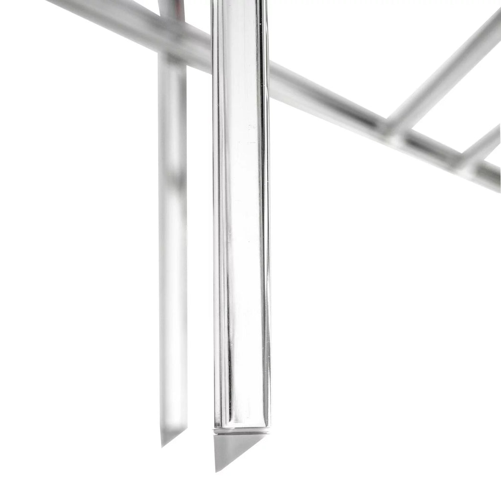 Foldable Acrylic End Side Table Tray W46642