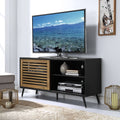 Black Sliding Door TV Console C29942