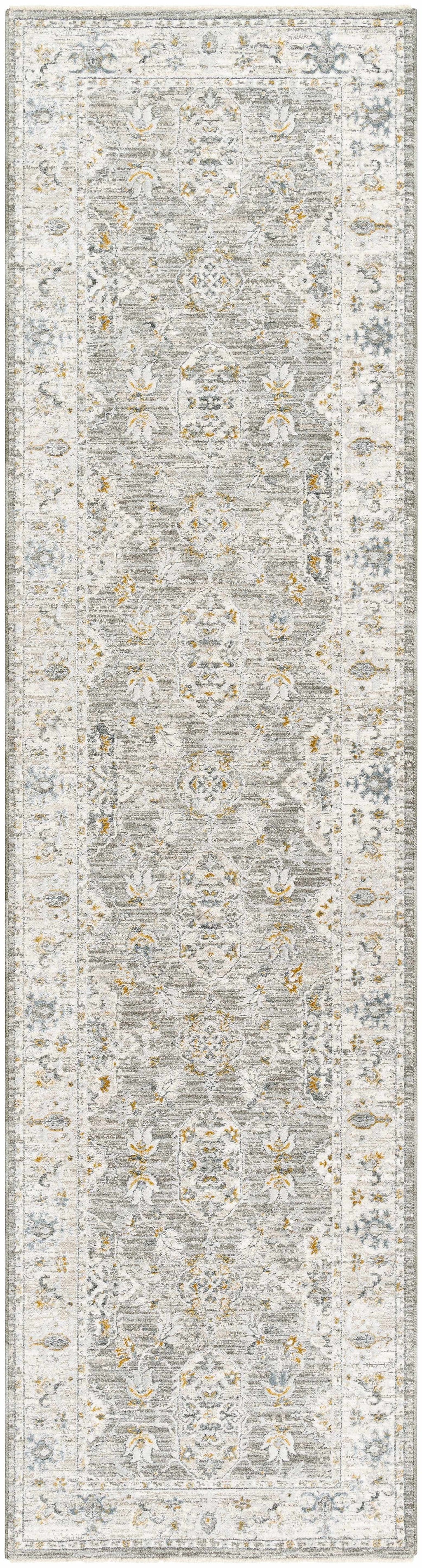 Gray Brown Area Rug A932