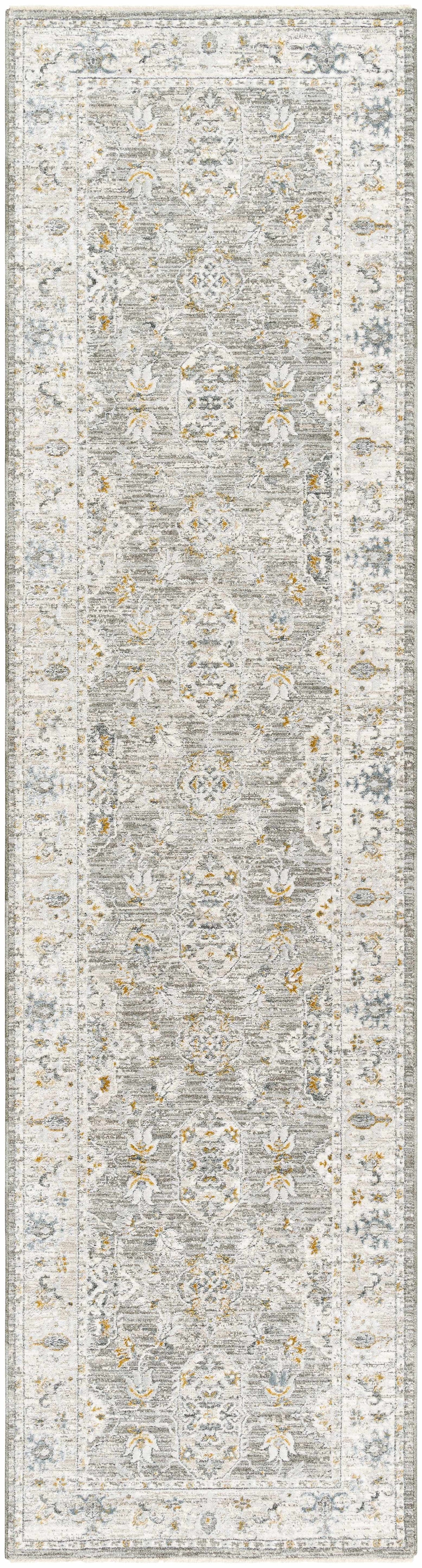 Gray Brown Area Rug A932