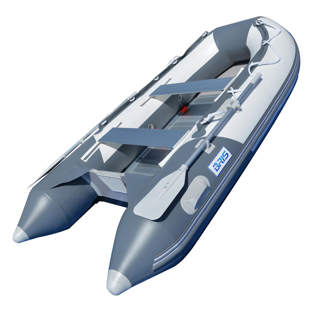 9.8 Ft. Inflatable Boat Dinghy Tender Raft with Aluminum Floor Z145856