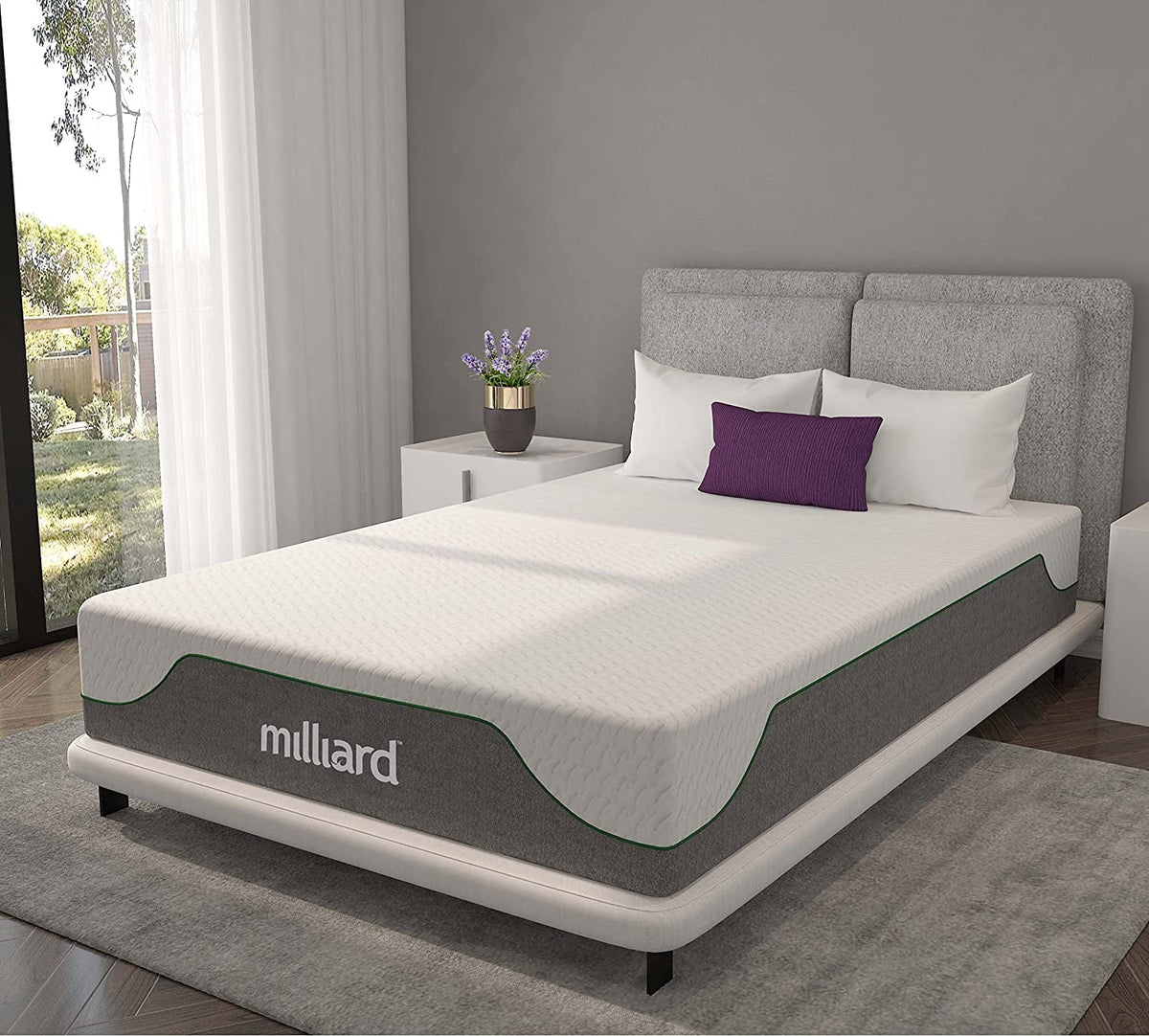 10 inch Firm Memory Foam Mattress Queen F332