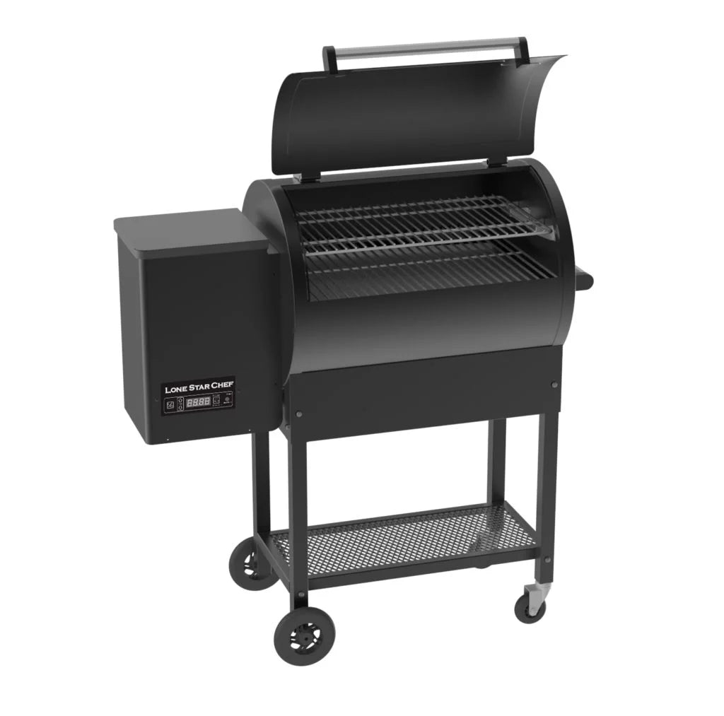 510 square inch Pellet Grill with Side Shelf B592398