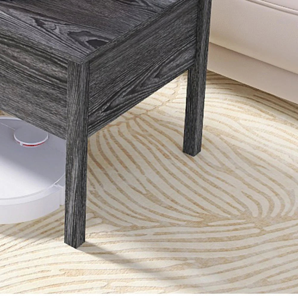 Wood Rectangle Lift Top Coffee Table with Storage O218206