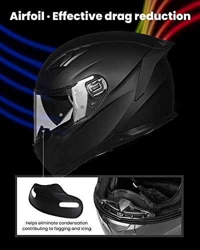 Full Face Motorcycle Helmet Dual Visor O94942