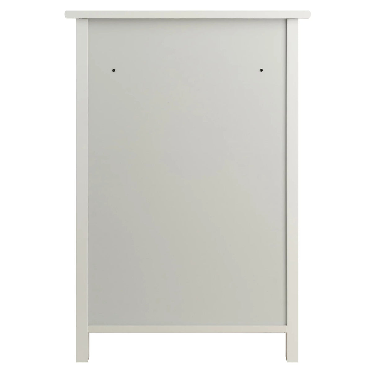 White Wood File Cabinet M432