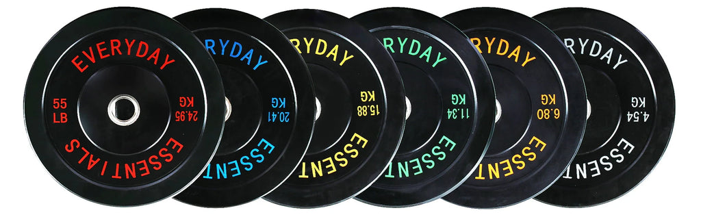 Black 10 lbs Olympic Bumper Plate with Steel Hub D15831