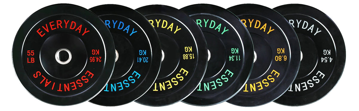 Black 10 lbs Olympic Bumper Plate with Steel Hub D15831