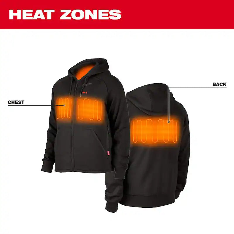 Black Heated Jacket Hoodie Kit R3505