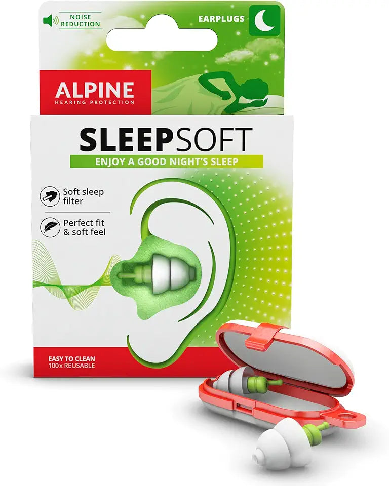 Reusable Hypoallergenic Sleeping Earplugs H369