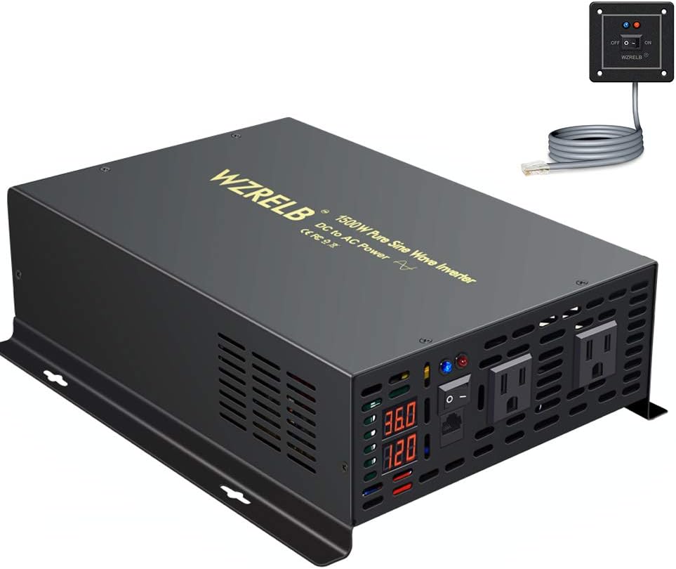 1500W 48V Pure Sine Wave Power Inverter with Remote Controller F78755