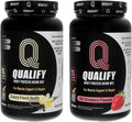French Vanilla Wild Strawberry Whey Protein Powder Bundle Gluten-Free V3931