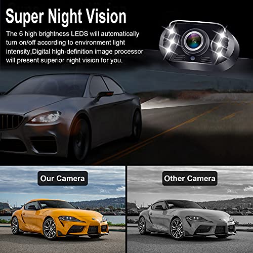 HD 1080P Waterproof Rear View Camera with Monitor V175