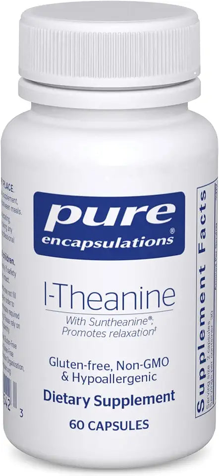 L-Theanine Amino Acid Supplement 60 Capsules P955