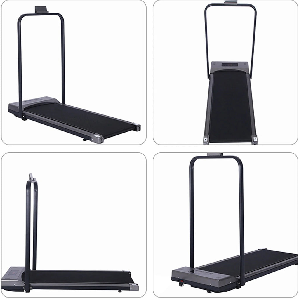 2 In 1 Foldable Small Electric Treadmill F612