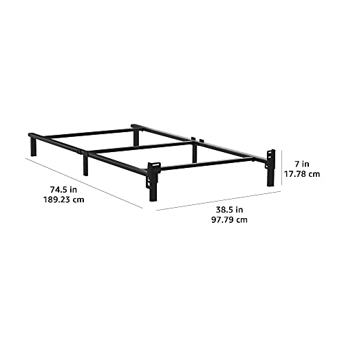 Metal Bed Frame, Full, Black G362470