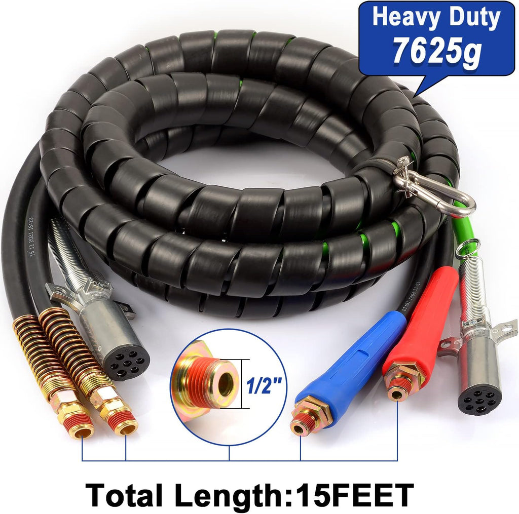 15ft 3 in 1 Air Line Hose Assemblies W92088