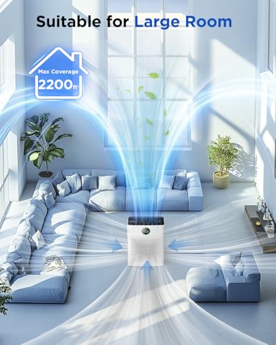 Air Purifier with Washable Filter, PM 2.5 Display N4868