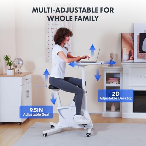 Exercise Bike with Adjustable Resistance and LCD Display Z567