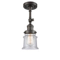 1 Light Semi Flush Mount F693