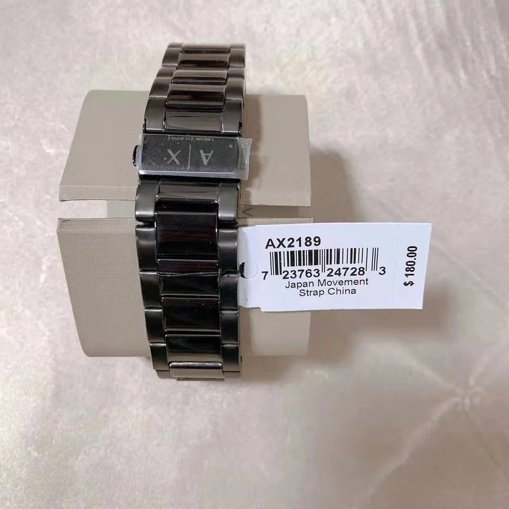 Black Stainless Steel Mens Watch D321