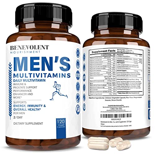 Non-GMO Multivitamin for Men, 120 Caps F220