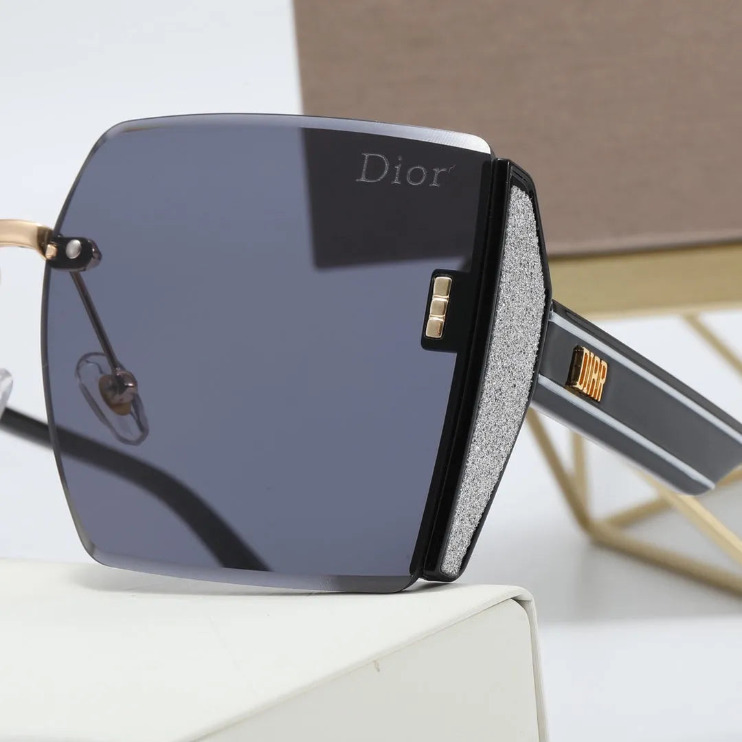 Frameless Square Polarized Sunglasses O267