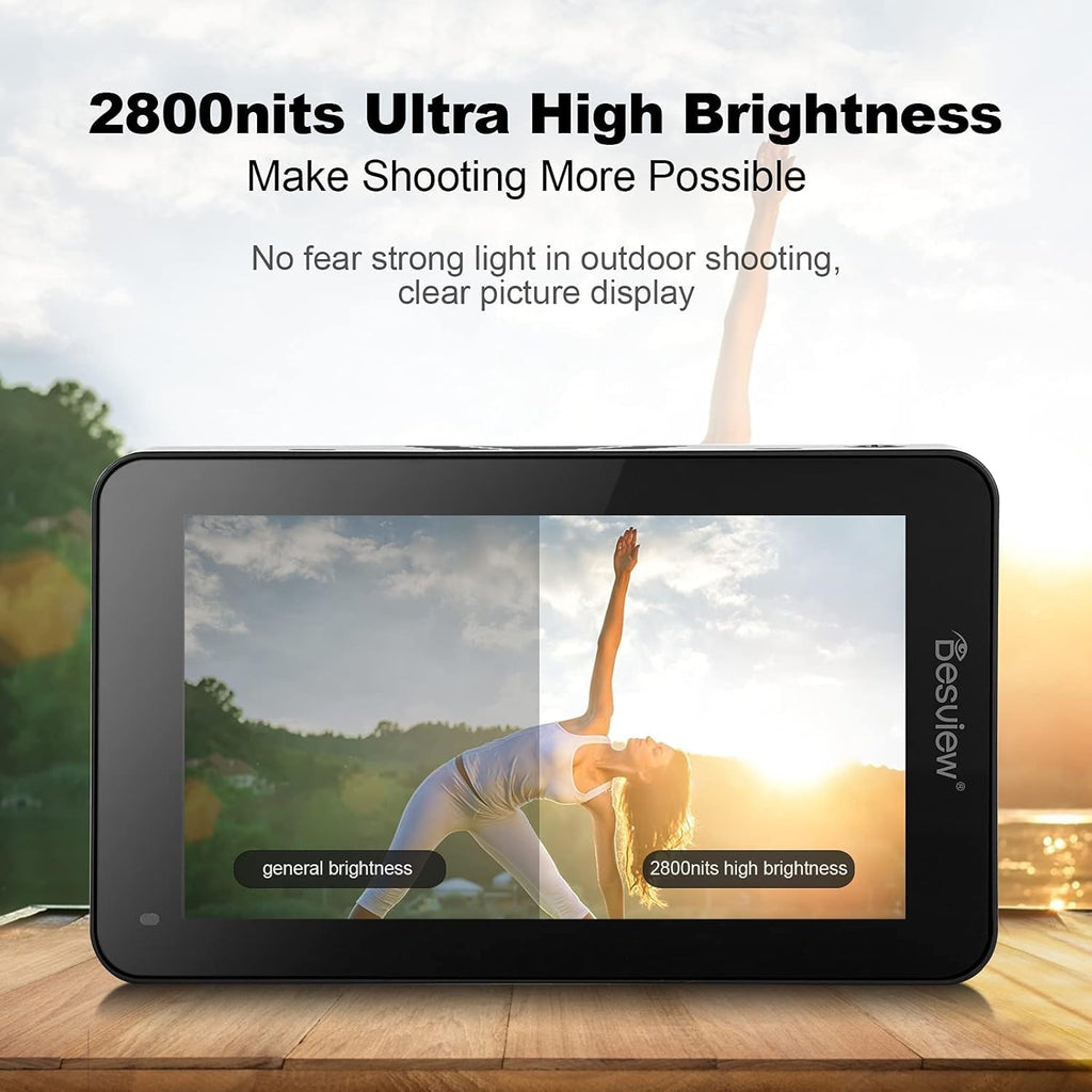 5.5 inch Touch Screen Camera Monitor 1920x1080 IPS 4K B7408