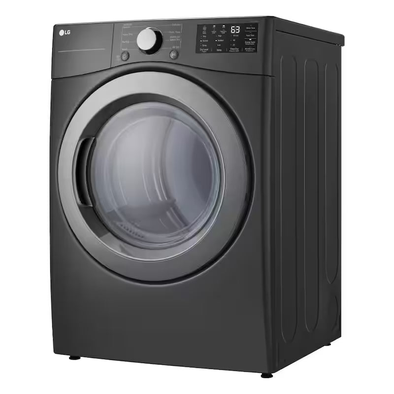 7.4 cu. ft. Vented Stackable Gas Dryer in Black Z211