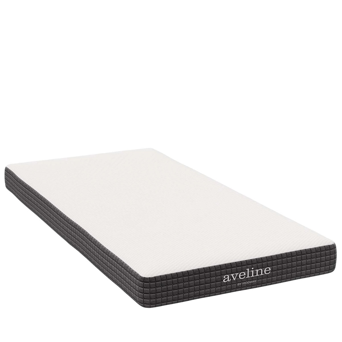 Memory Foam Narrow Twin Mattress in White G8241
