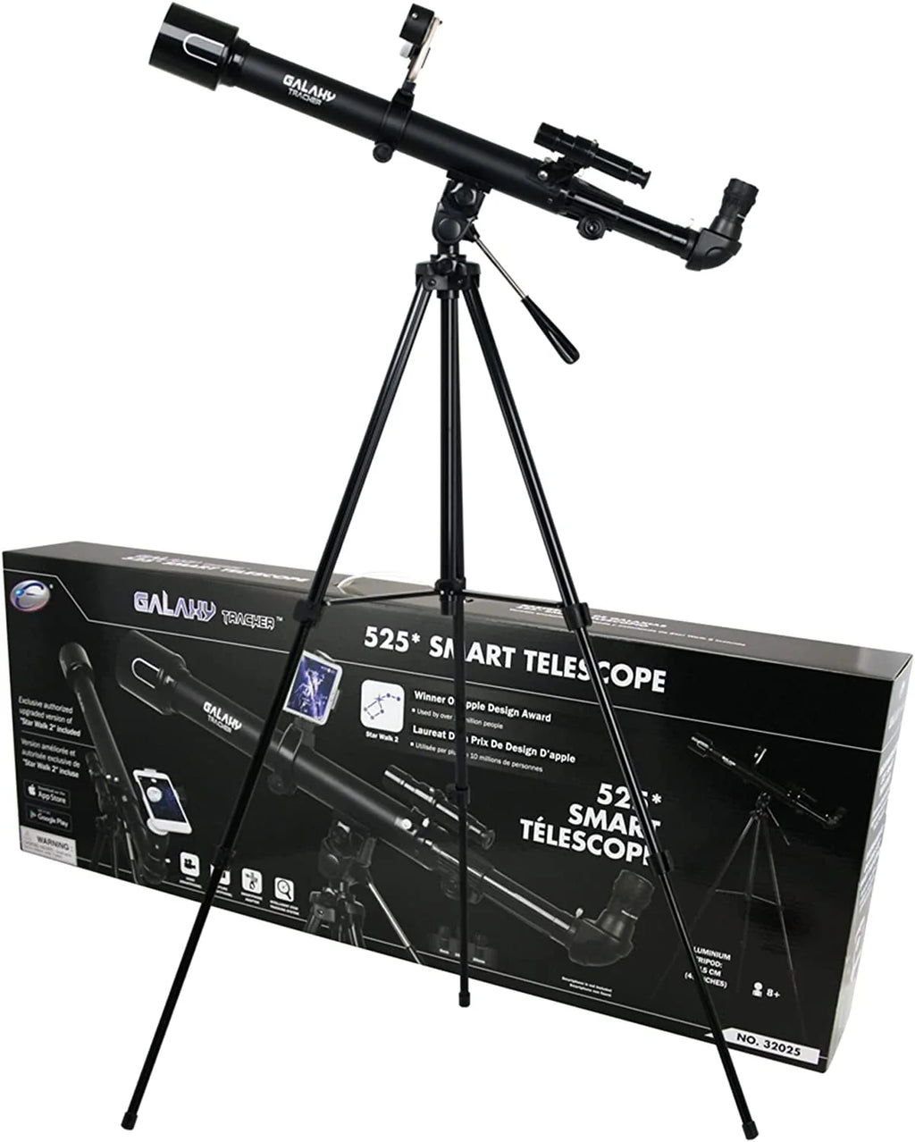 50Mm Wide Angle Hd Telescope With Aluminium Tripod U76281