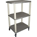 Plastic 3 Shelf Utility Cart C96953