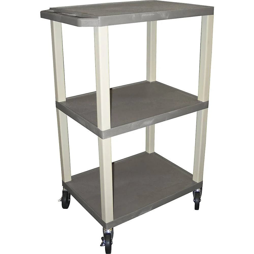 Plastic 3 Shelf Utility Cart C96953
