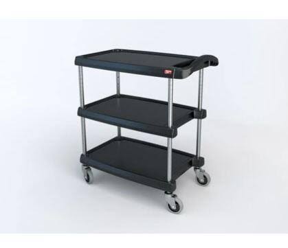 Purple 2-Shelf Utility Cart W191