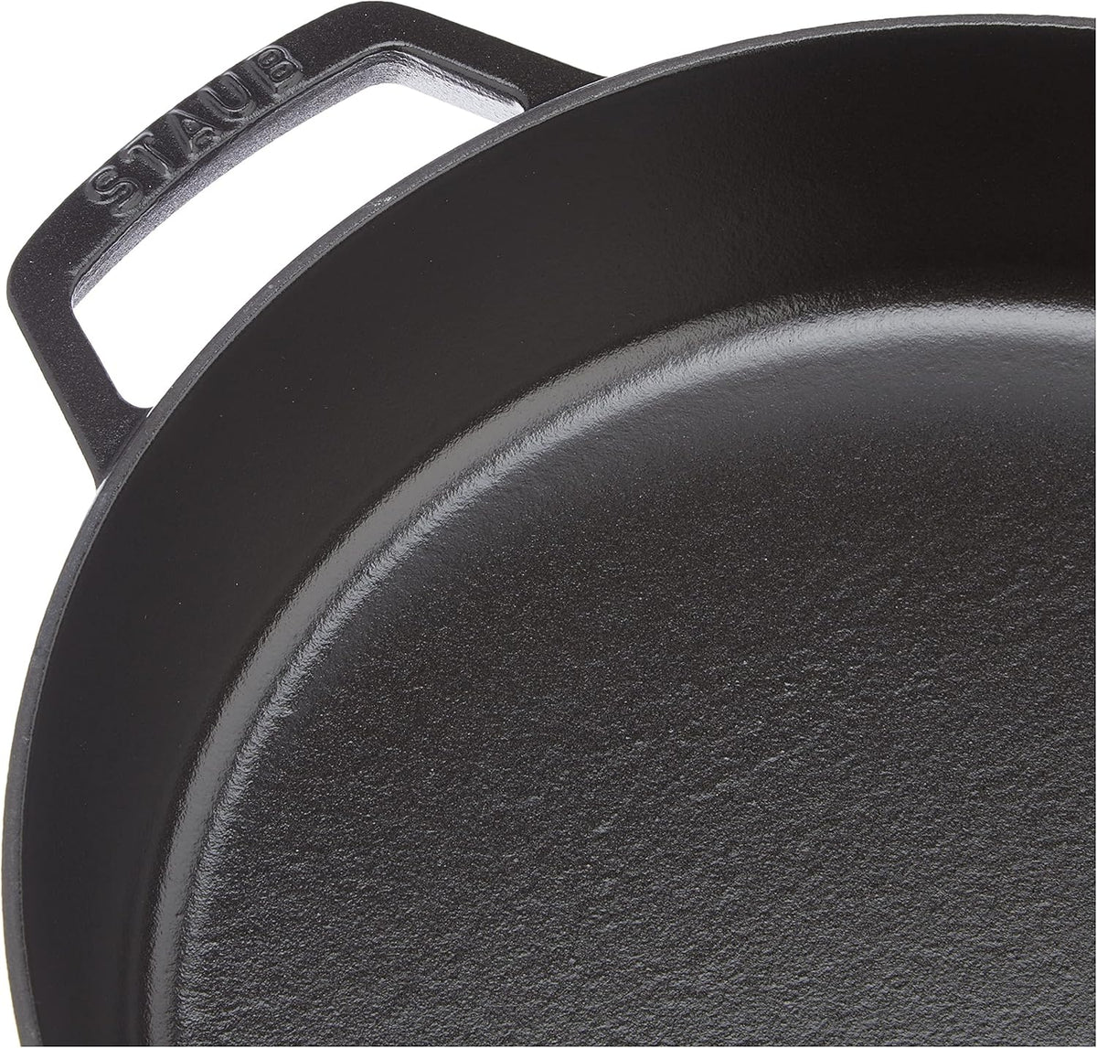 Cast Iron Fry Pan, Black, 26 cm D599590