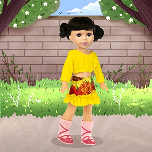 10 Sets 14.5 Inch Doll Clothes and Party Dress Y302023
